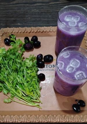 A picture of Jamun Punch.