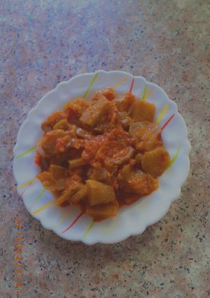 عکسی از دستور بادمجان