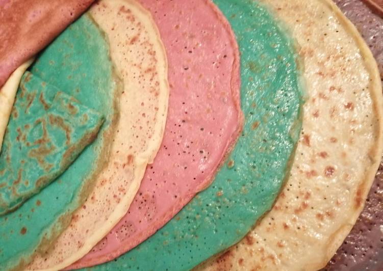 Couleurs crêpes