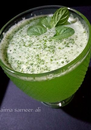 A picture of Mint margarita.