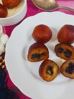 চকো গোলাপ জামুন (choco golap jamun recipe in Bengali) রেসিপির প্রধান ছবি