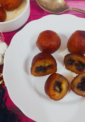চকো গোলাপ জামুন (choco golap jamun recipe in Bengali) রেসিপির প্রধান ছবি