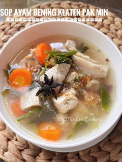 Foto resep Sop (Ayam Fillet)Bening Klaten Pak Min