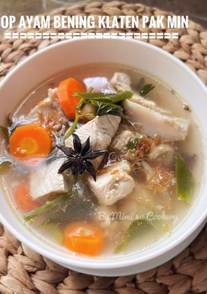 Foto resep Sop (Ayam Fillet)Bening Klaten Pak Min