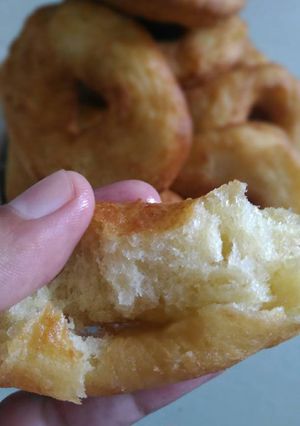 Foto resep Donat kentang santan tanpa timbangan tanpa cetakan ANTI GAGAL
