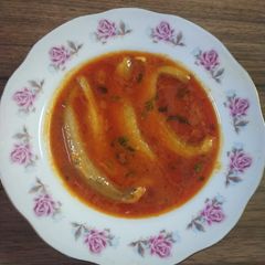 A picture of Bombay duck Curry.