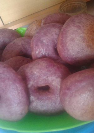 Foto resep Donat Ubi Ungu
