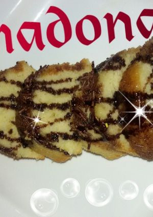 صورة لوصفة قطع كيك البرتقال بصوص الشوكولا