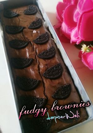 Foto resep Fudgy brownies