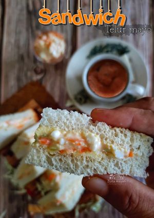 Gambar Sandwich telur mayo