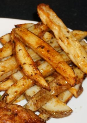Una foto de PAPAS HORNEADAS CON YERBAS FRESCAS. JON STYLE