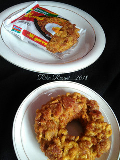 Foto resep Donat Indomie ala anak kos #RabuBaru #bikinRamadhanBerkesan