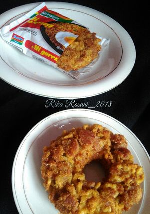 Foto resep Donat Indomie ala anak kos #RabuBaru #bikinRamadhanBerkesan