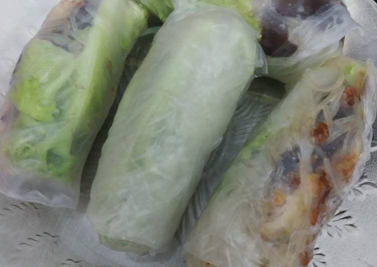 Resep Vietnam Spring roll Anti Gagal