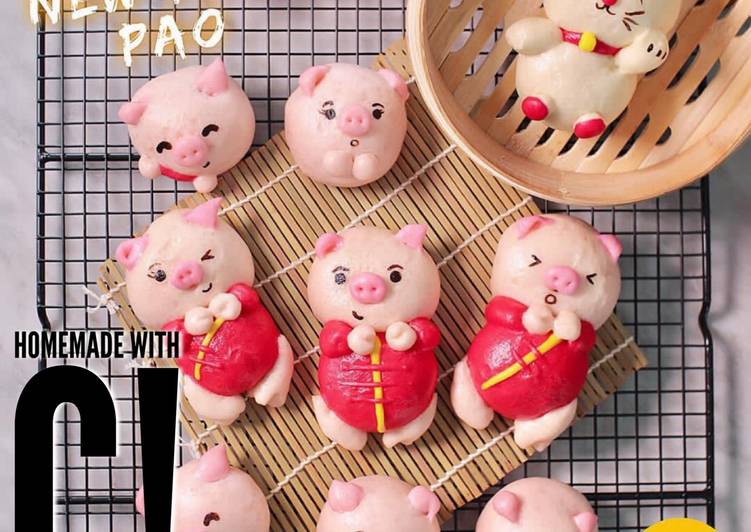 Resep Homemade Ba Pao Kawaii yang Enak Banget