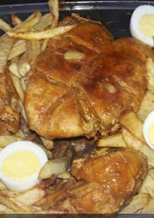 A picture of Chicken chargha.