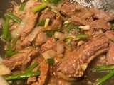 beef scallion stir fry
