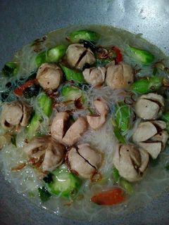 Foto resep Sup Bihun Oyong Bakso