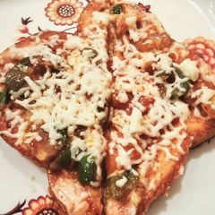 A picture of Bread pizza.