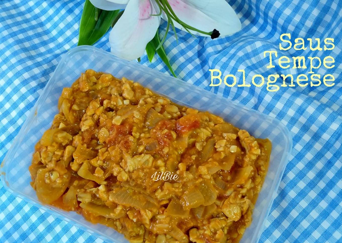 Saus Tempe Bolognese