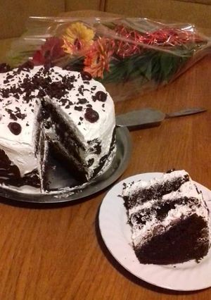 Fekete Erdő torta recept fotója