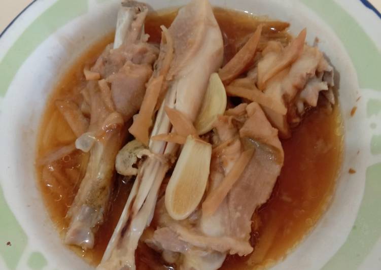 Bagaimana Membuat Ayam kukus rasa oriental yang Menggugah Selera