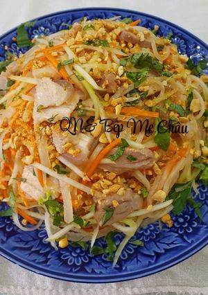 Hình của món Gỏi đu đủ thịt heo.