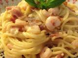 Espaguetis carbonara (los de toda la vida)