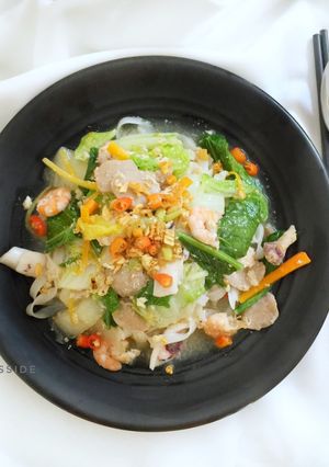 Foto resep Kwetiau Siram (#pr_anekamiekuah)