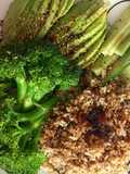 Arroz Integral con Vegetales Crudos 🍚🥦🥒🥑