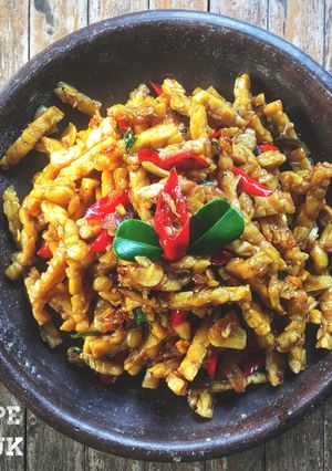 Foto resep Orek Tempe Daun Jeruk