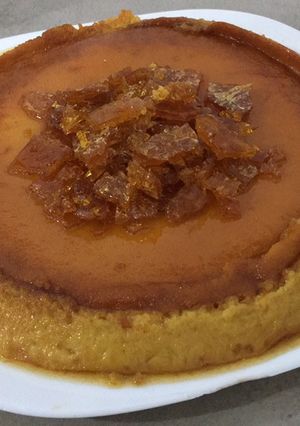 Una foto de Flan súper fácil casero