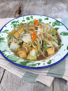 Foto resep Tumis Sawi Putih Tauge Tahu