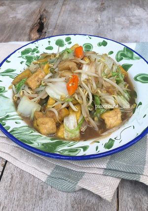 Foto resep Tumis Sawi Putih Tauge Tahu