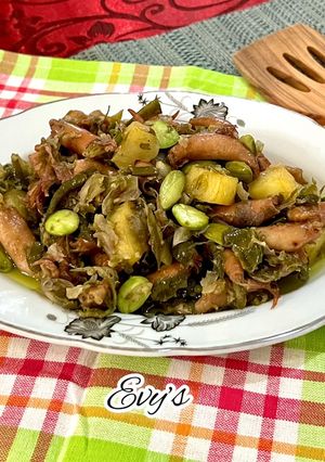Foto resep Cumi Asin Lado Ijo