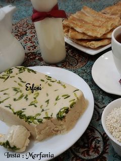 عکسی از دستور حلوا شکری (حلوارده) خونگی