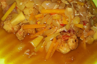 Resep Udang asam manis ala resto simple Untuk Jualan