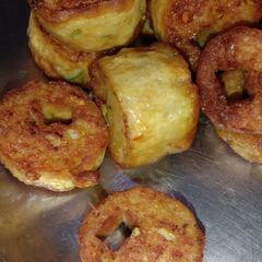 A picture of Fried Chicken seekh.