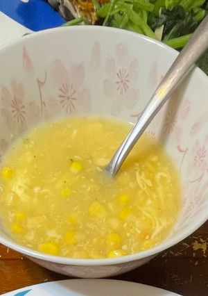 玉米濃湯 的食譜成品照片