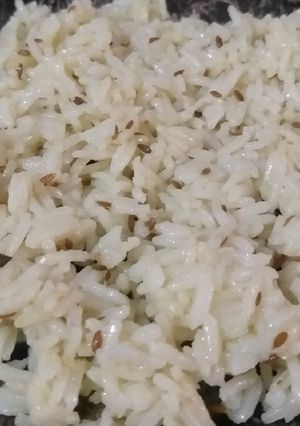 A picture of Zeera Rice.