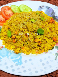 Foto resep Nasi Goreng Kunyit Petai