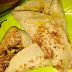 A picture of Vegies filled gurasa.