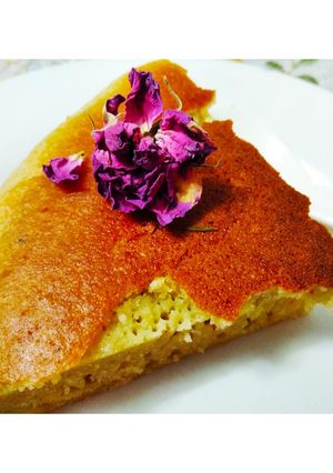 عکسی از دستور کیک زعفرانی