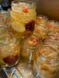 Steamed Bird's Nest with Red Dates, Goji Berries, Dried Longan, Cordyceps, and Chia Seeds