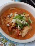 Buffalo chicken chili