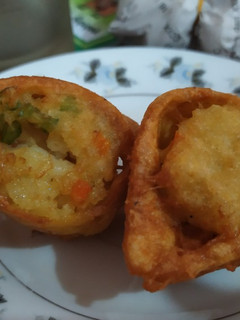 Foto resep Egg roll rice with veggie