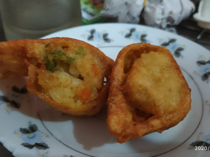 Cara Mudah Membuat Resep Egg roll rice with veggie yang  Bikin Ketagihan Anti Ribet, Sempurna