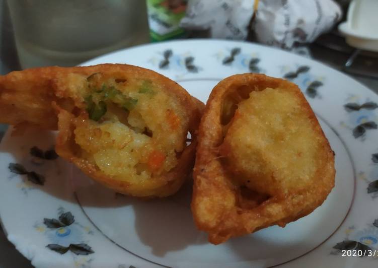 Bahan Egg roll rice with veggie | Cara Bikin Egg roll rice with veggie Yang Enak Dan Mudah