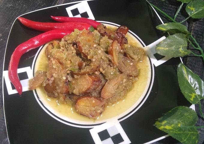 Jengkol sambal hejo