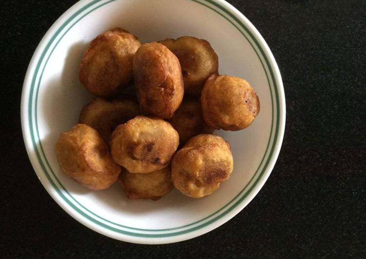 Recipe of Favorite Sweet Bonda /Kesari Balls (Prasadam Borellu)